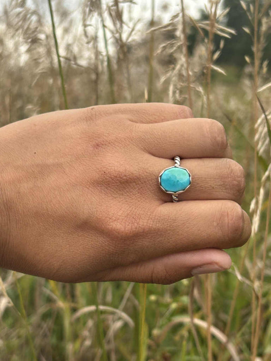 Sleeping Beauty Ring Size 8.5