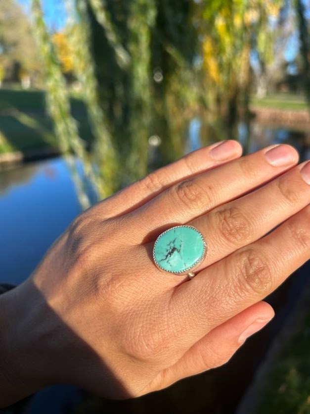 Hidden Valley Turquoise Ring Size 9
