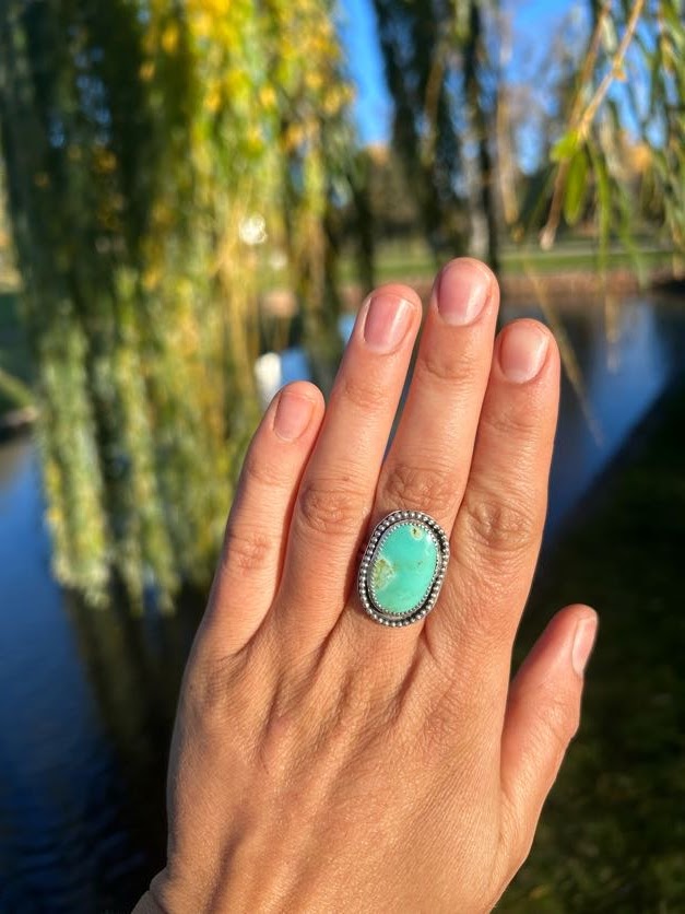 Elisa Turquoise Ring Size 10