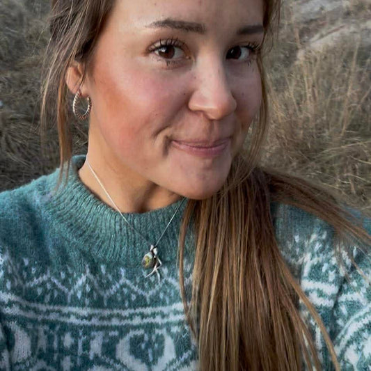 Palomino Antler Pendant