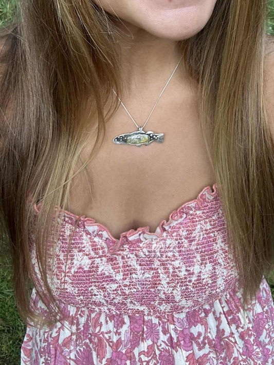 Palomino Fish Necklace