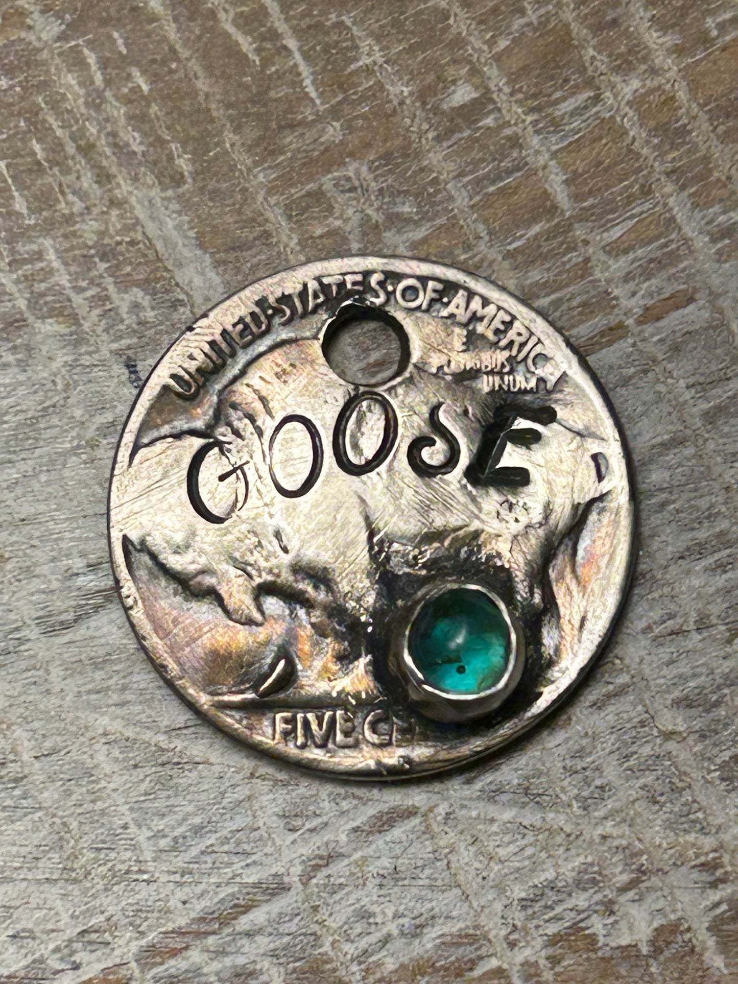Buffalo Nickel Dog Tags