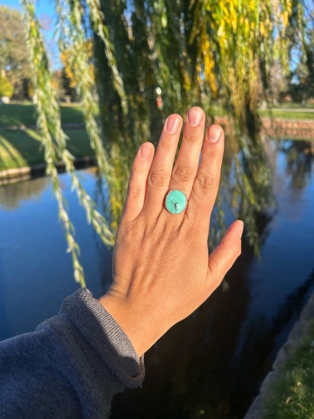 Hidden Valley Turquoise Ring Size 9